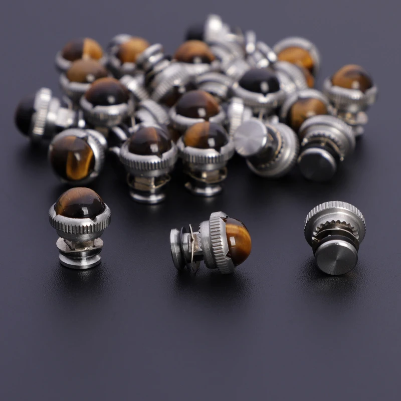 1 лот подшипниковые винты из нержавеющей стали с тигровым глазом для ремонта