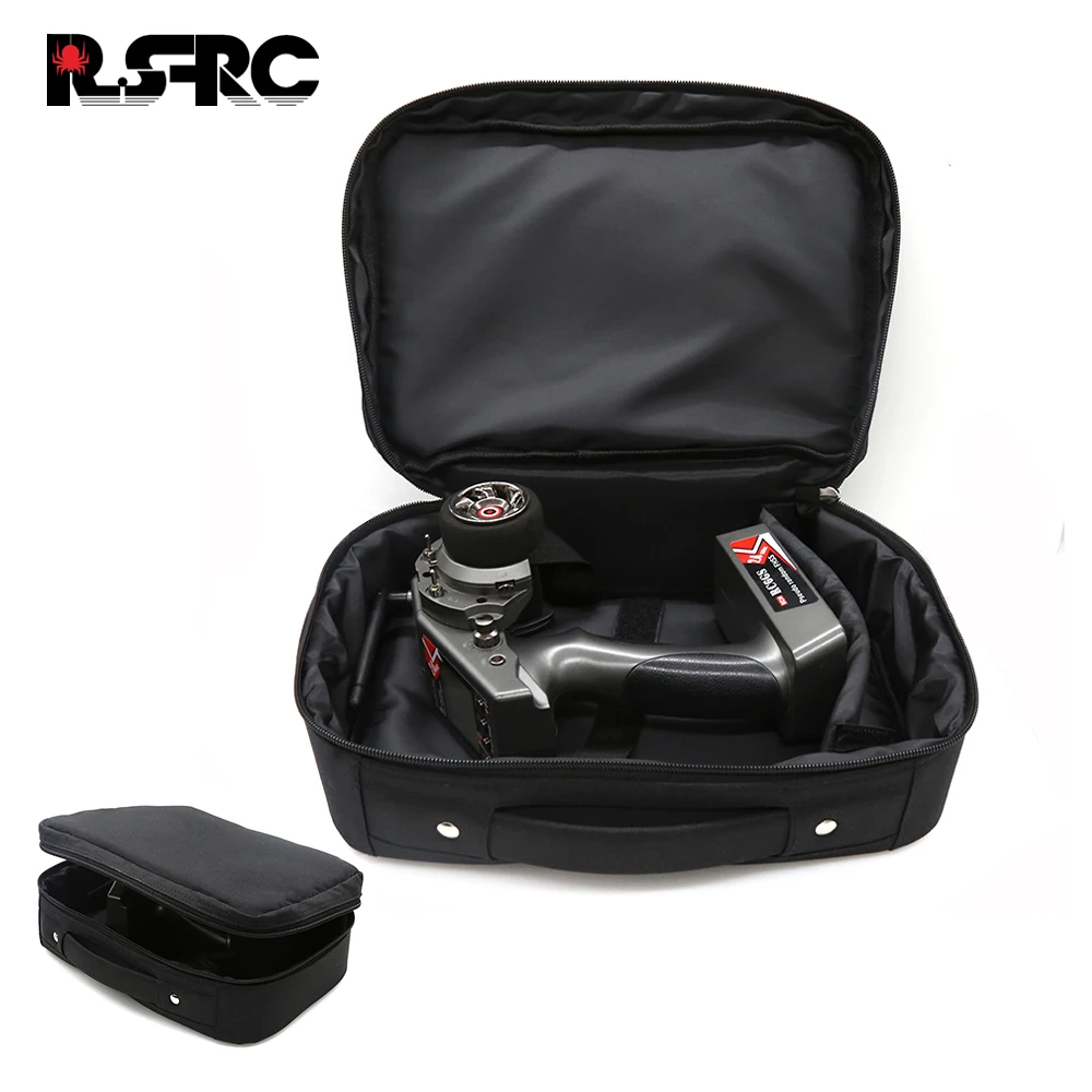 

Для хранения пульта дистанционного управления сумка для переноски для 1/10 RC Crawler Car Axial SCX10 90046 Traxxas TRX4