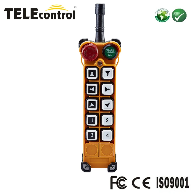 Telecontrol F26-B3 10 dual steps push buttons wireless industrial radio remote control system transmitter