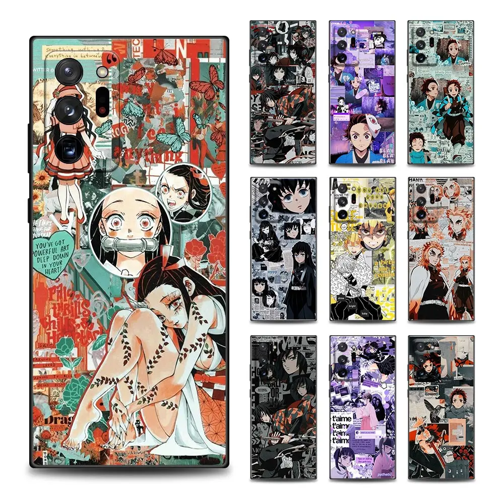 

Kimetsu No Yaiba Demon Slayer Phone Case for Samsung M01 11 12 21 31 S 32 42 51 22 41 52 62 Note 8 9 10 Plus 20 Soft Silicone