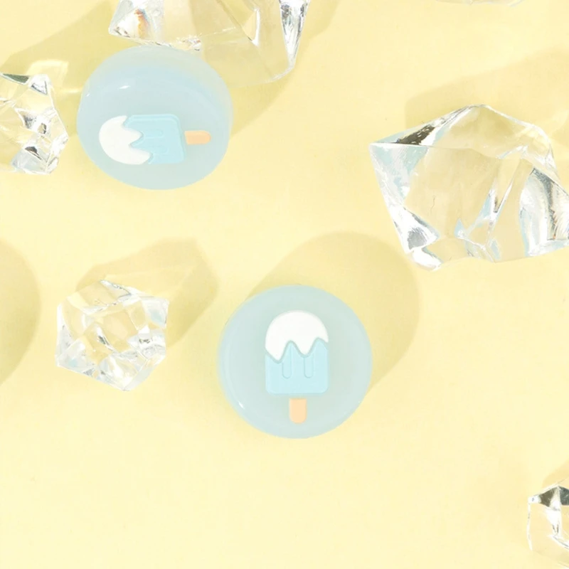 Милый джойстик мороженого совместимый с переключателем цвета морской волны