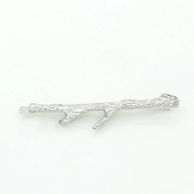 Silver 1 шт. Модные женские заколки для волос для девочек, заколки для волос с пентаграммой, тонкие заколки для волос, украшения для волос, Подарочные ювелирные аксессуары - Окраска металла: Silver