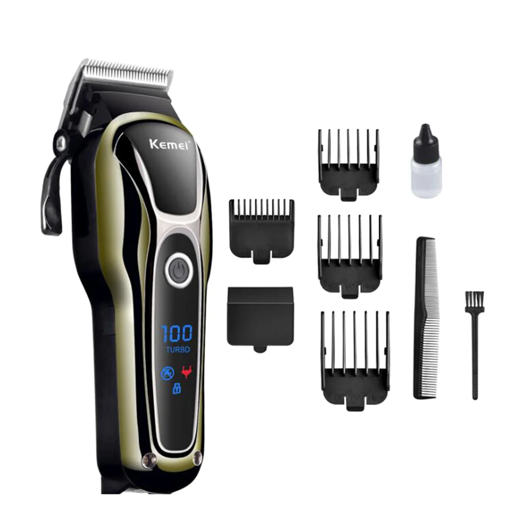 

All in 1 Hair Clippers, Rechargeable Hair Clipper Kit, Electric Hair Trimmer Razor for Men, Hair Cutting Low Noise, High Power