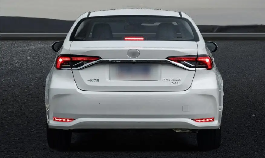 1 комплект,, год, для Toyota corolla, задний светильник altis, Дневной светильник, автомобильные аксессуары, светодиодный светильник на голову для corolla, задний светильник