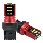 2 шт., автомобильные светодиодсветодиодный лампы T20 7440 W21W WY21W