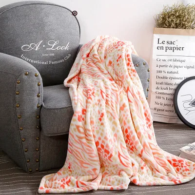 

Толстое Двухслойное фланелевое одеяло для постельного белья, мягкие простыни, подарок на Новый год, искусственное одеяло для кровати, одеял...