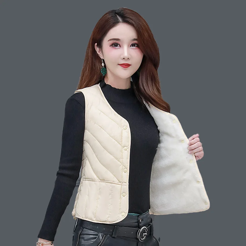 

5XL Sweater Vest Women 7 Colors Autumn Winter Leisure Outerwear Sleeveless Female Elegant Women Vest Sweater SZMMY01