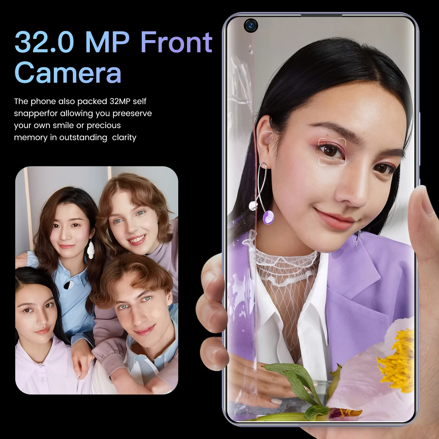 

2021 Newest Galaxy 7.3 Inch M11 Pro 10 Core Smartphone 16+512G 6800Mah Full Screen Dual SIM Cellphone 32+64MP 5G Network Phone