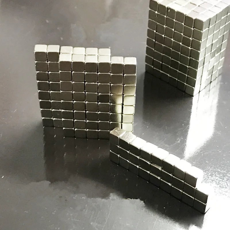 

5/10/50pcs/lot magnet 4x4x4 N35 Strong Square NdFeB Rare Earth Magnet 4*4*4 Neodymium Magnets 4*4*4 4x4x4