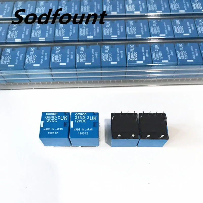 1 шт. OMRON 12VDC 8pin G8ND 2UK автомобильный ручник реле стеклоподъемник реле|Реле| |