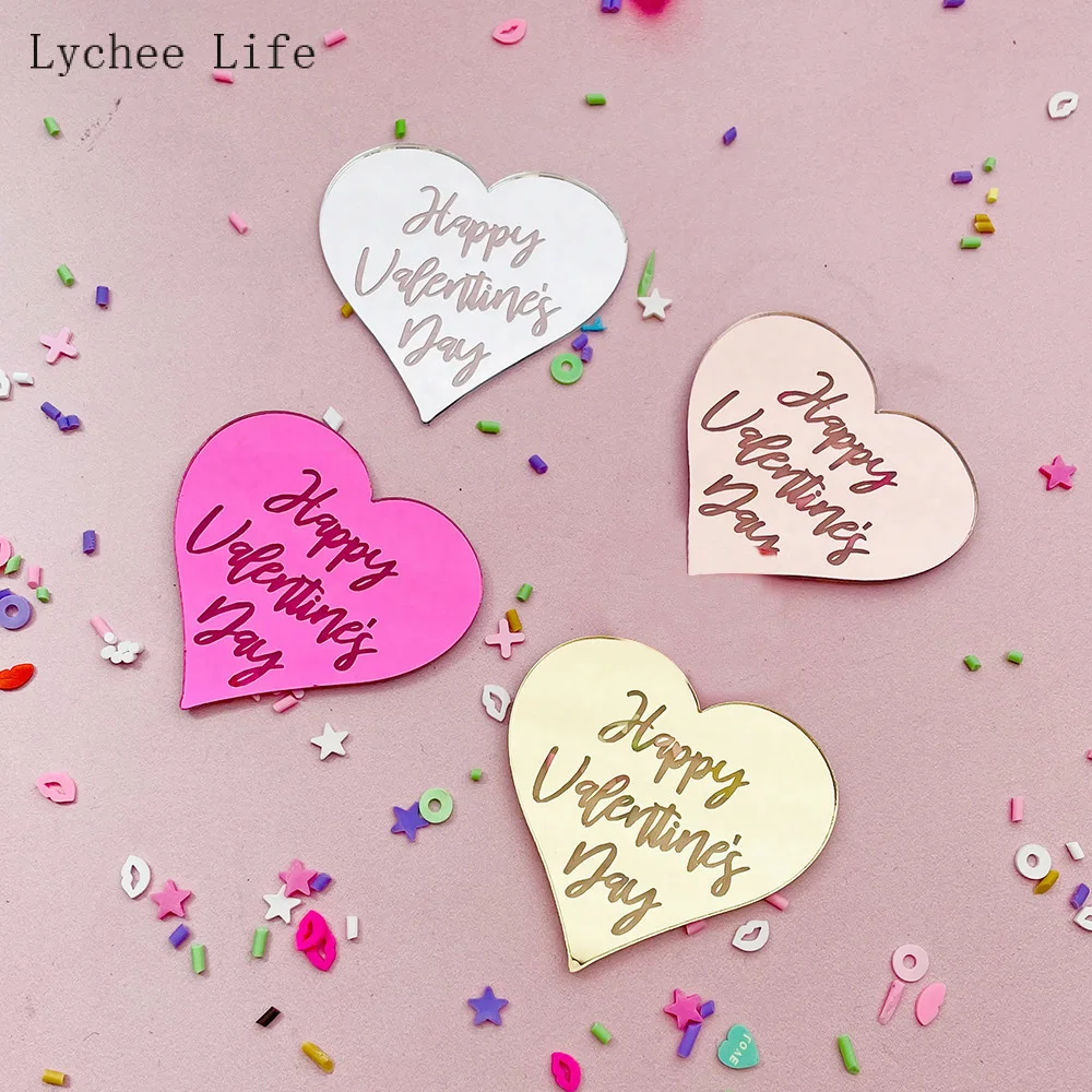 Lychee Life 1 шт. топпер для торта на День Св. Валентина праздничная вечеринка Топпер