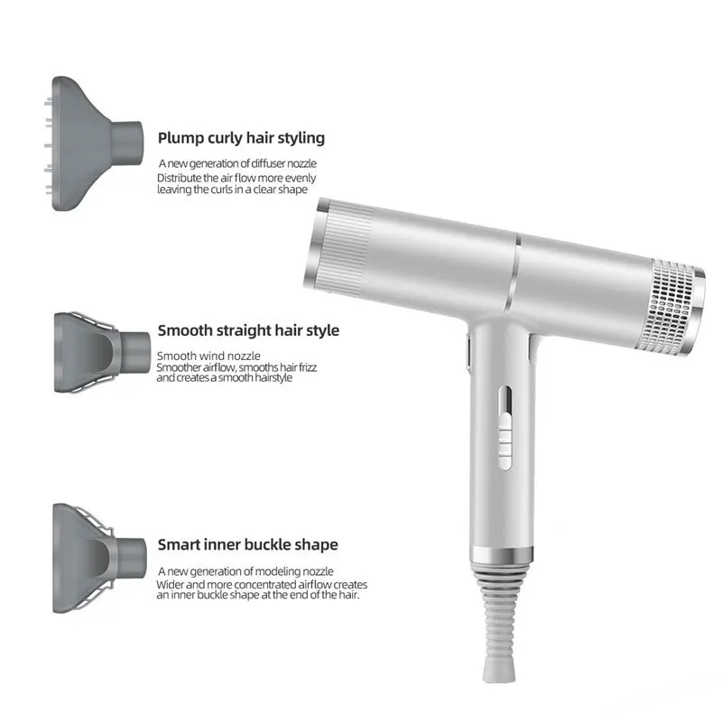 Фен для волос с отрицательными ионами профессиональный фен салона бытовой