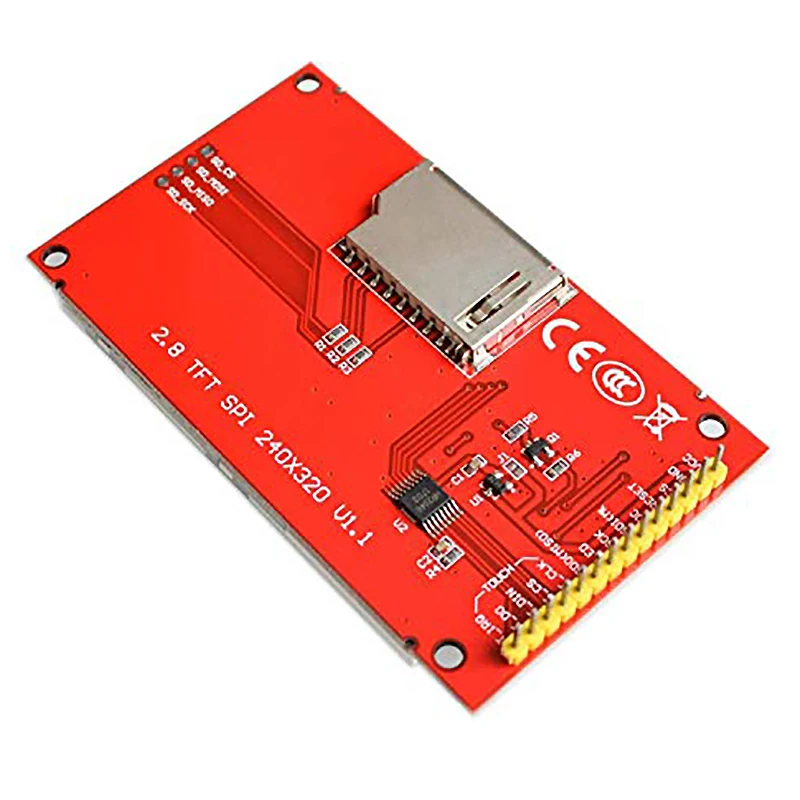 2 8 дюймовый цветной TFT ЖК-экран модуль дисплея SPI серийный привод 240x320 | Компьютеры