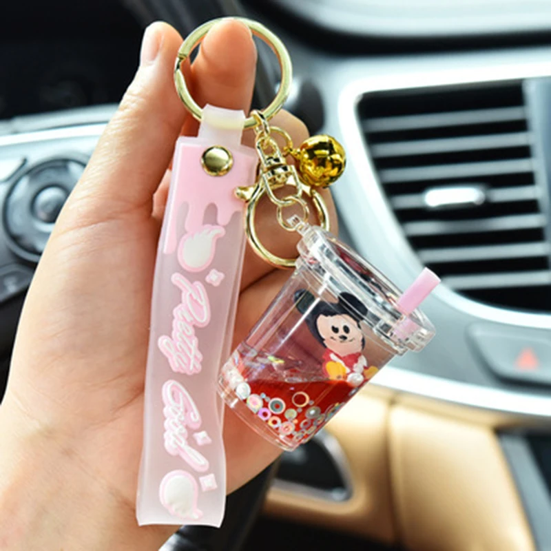 Модная металлическая акриловая мультяшная чашка для молока и чая плавающая