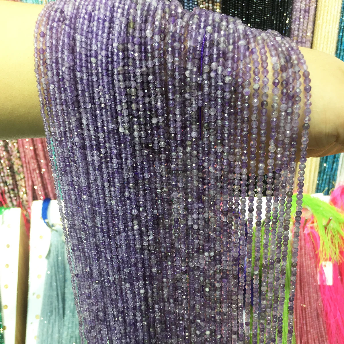 Граненые бусины из натурального перидота 2 мм 3 очаровательные граненые