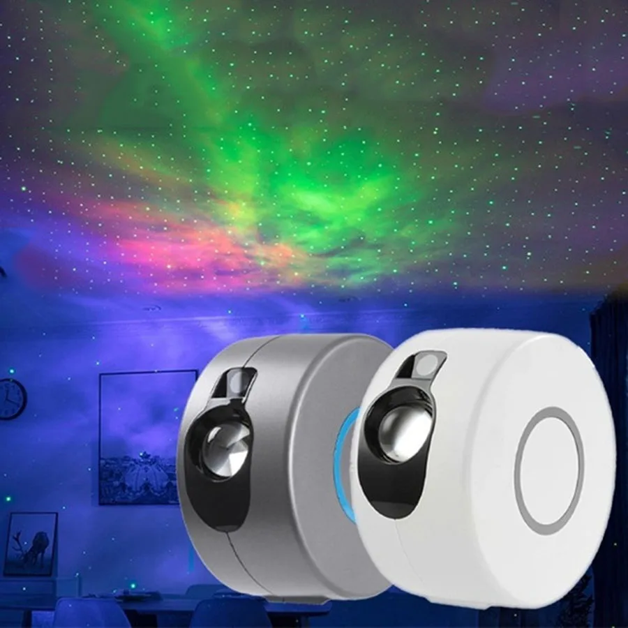 

BEIAIDI LED Starry Star Sky Projector Stage Light Christmas Party Water Waving Starlight Lamp For Baby Kids Bedroom Decoration