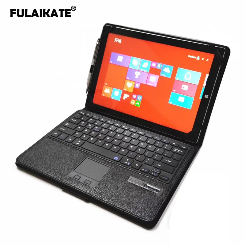 FULAIKATE для microsoft Surface Pro 3/4/5/6 Bluetooth Беспроводной клавиатура с сенсорной панелью
