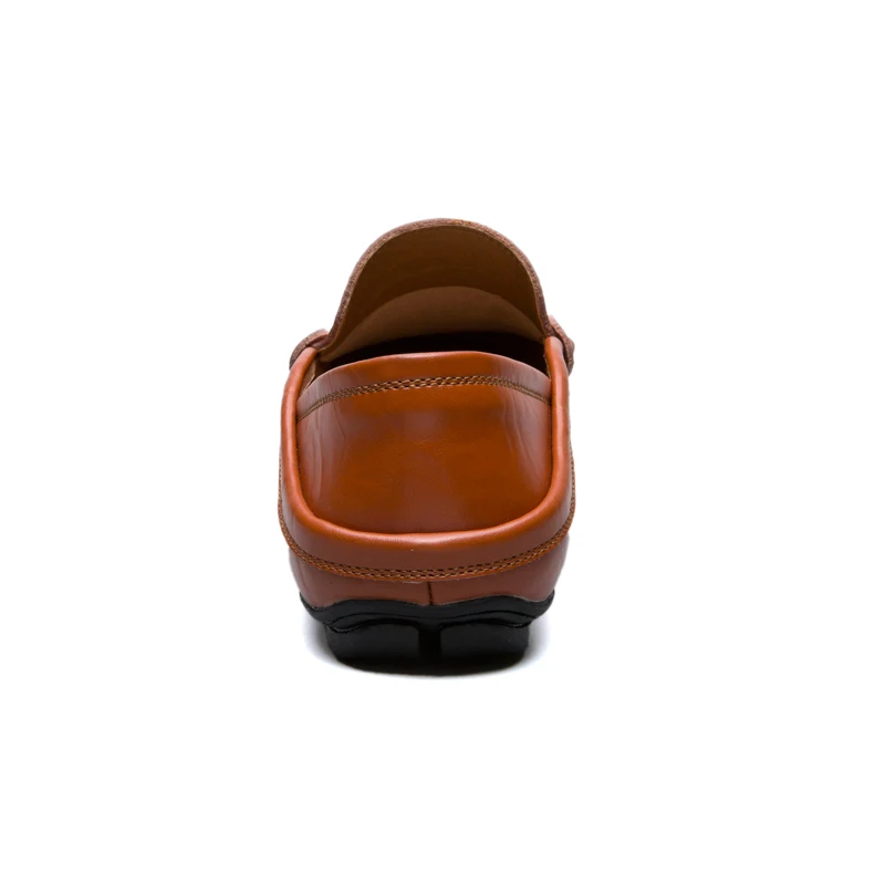 MVVT Классическая удобная повседневная обувь мужские лоферы Разделение кожаная