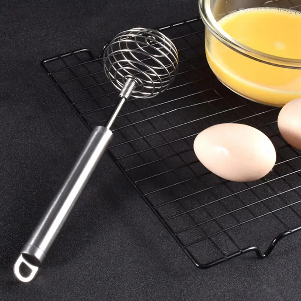 

Egg Whisk Non-stick Strong Construction Stainless Steel Stirring Wear-resistant Egg Beater for Kitchen Egg Whisk