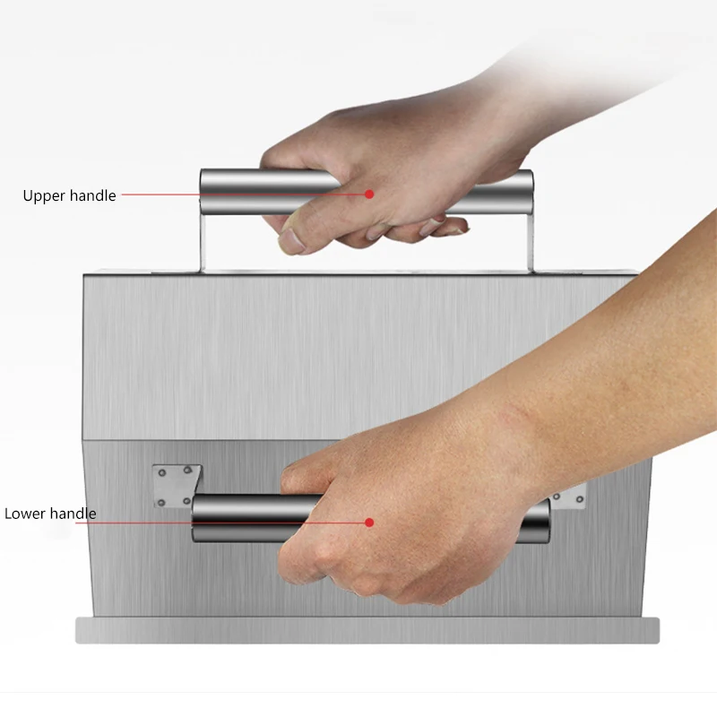 Stainless Steel Plaster Dust Trowel Putty Scraper Concrete Cement Tool Concrete Trowel Scraping Dust Trowel Powder Wall Tools