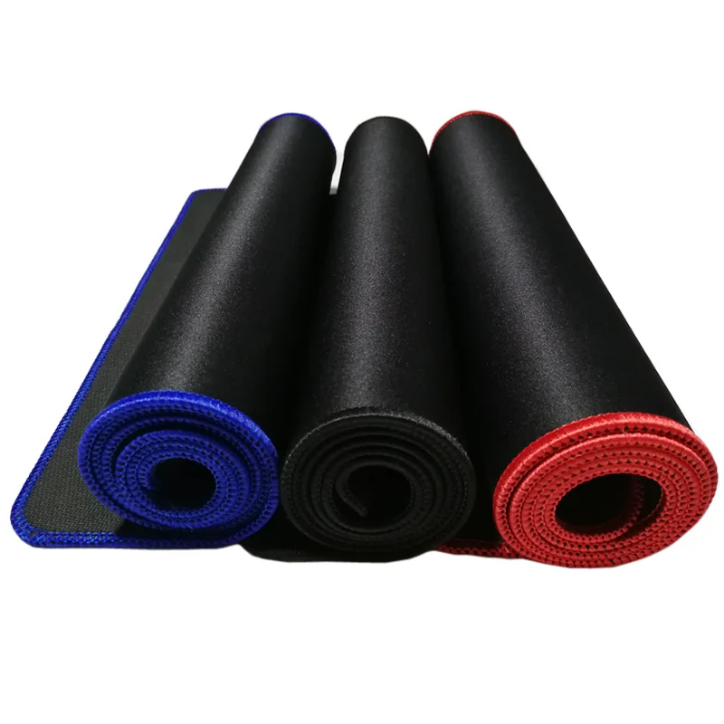 Игровой коврик для мышки большой однотонный геймерский мыши с бортиками по краю