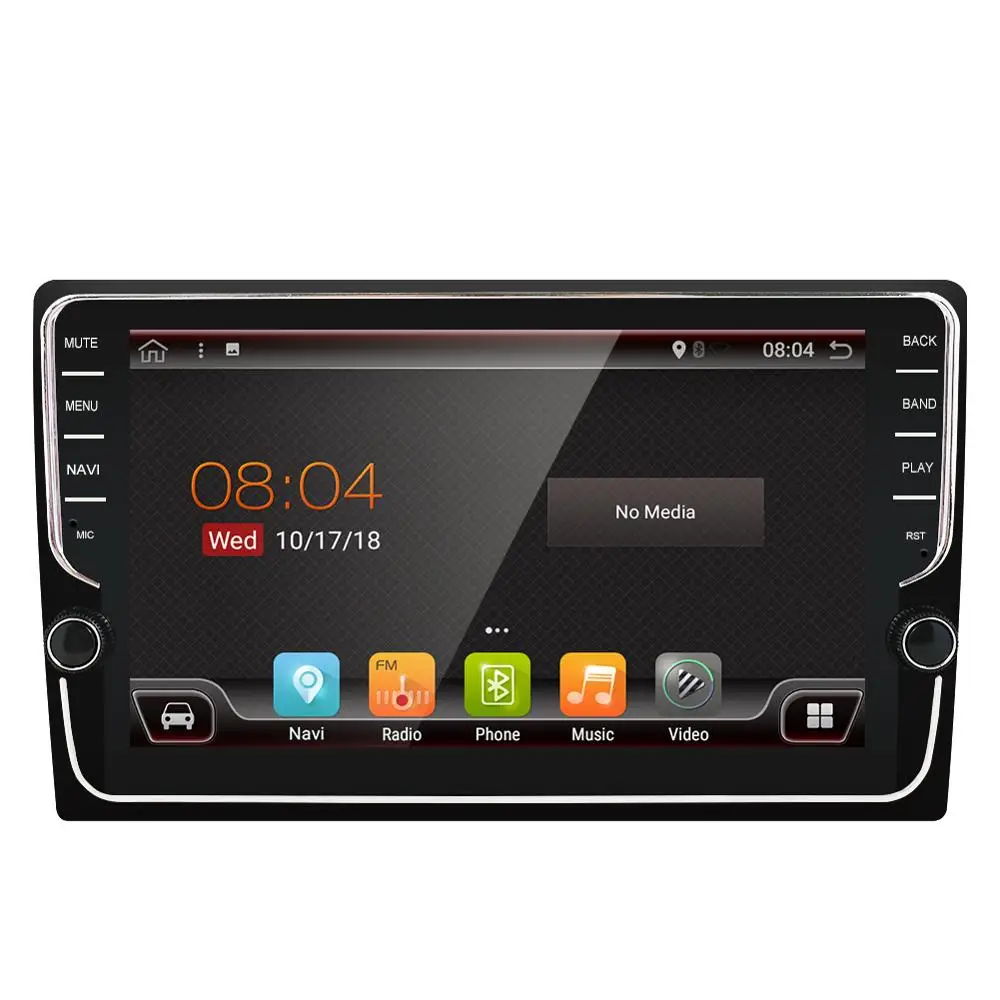 

8" Android 9.0 Octa core PX6 Car Radio For Universal Big screen with button 4+32GB Multimedia Player 4+64G Stereo 8 Core Audio