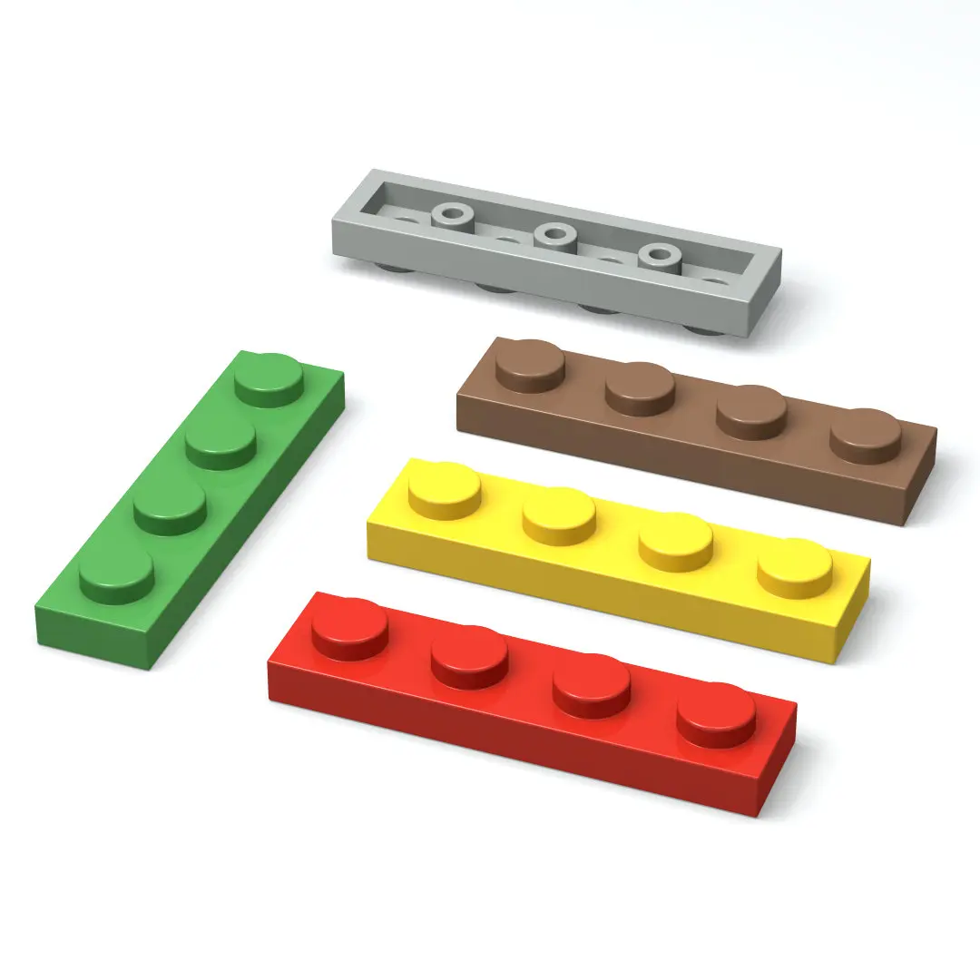 

150 шт., Детский конструктор moc 1x4 3710