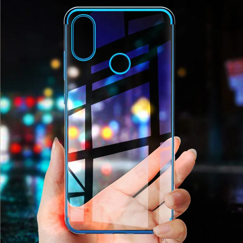 Мягкие ТПУ чехлы накладки для Xiaomi mi Mix 2 2S 8 A1 6 A2 Red 5 Plus S2 4A Note 4 4X 5A 6X 5X прозрачный