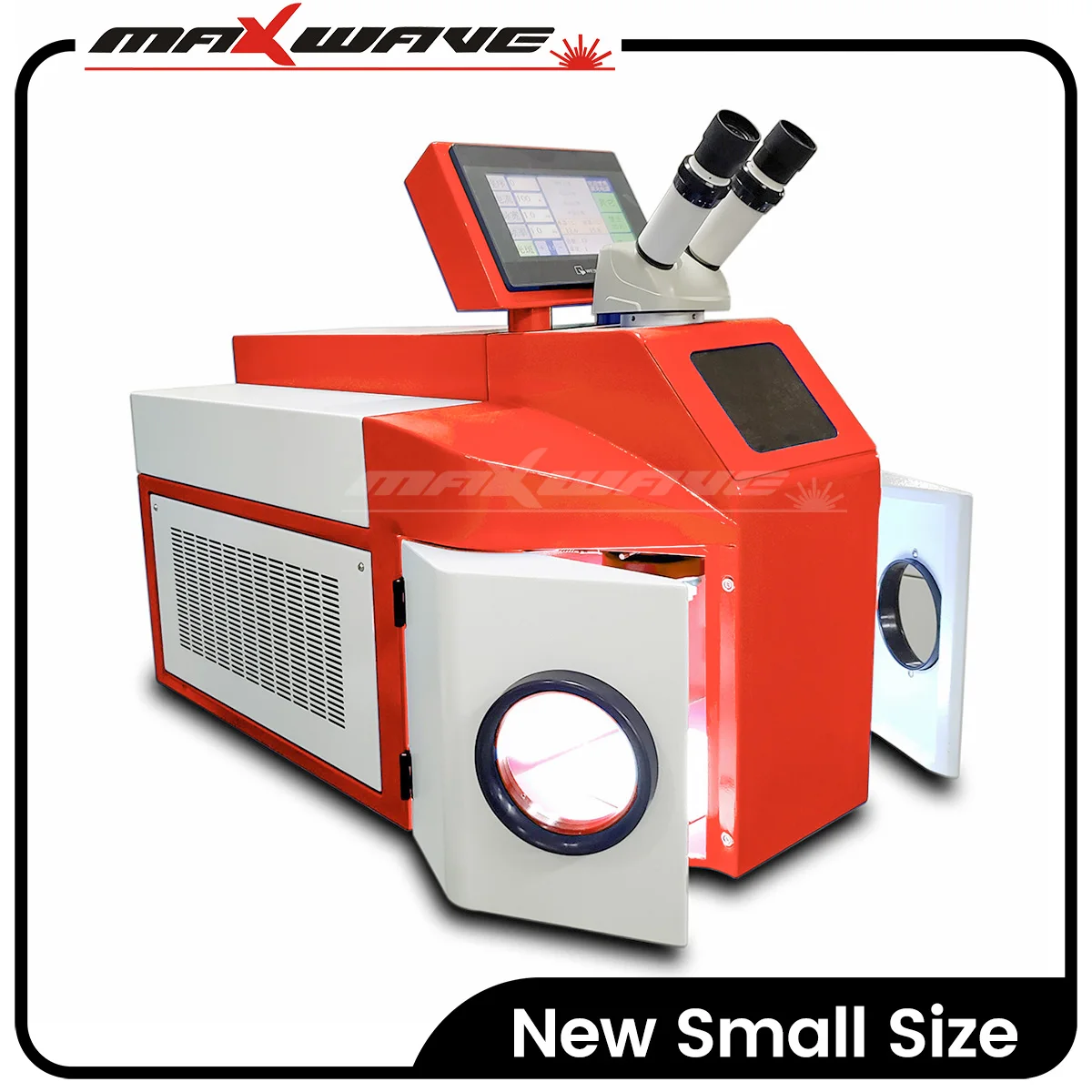 Ювелирный лазерный сварочный аппарат белого цвета для золота ювелирных изделий