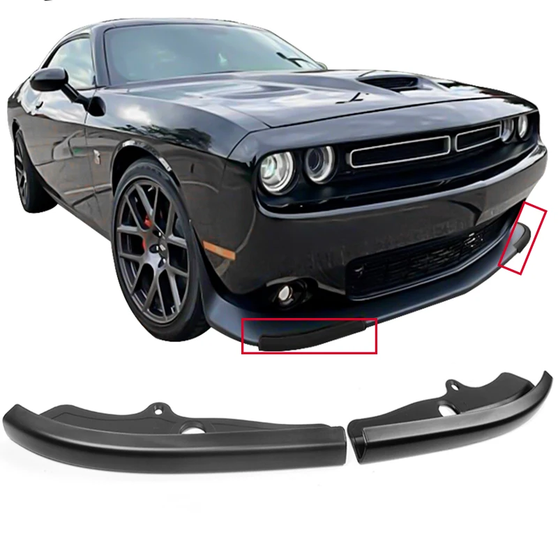 Защитная крышка для переднего бампера Dodge Challenger R/T SRT GT 2015 2020 защита диффузор