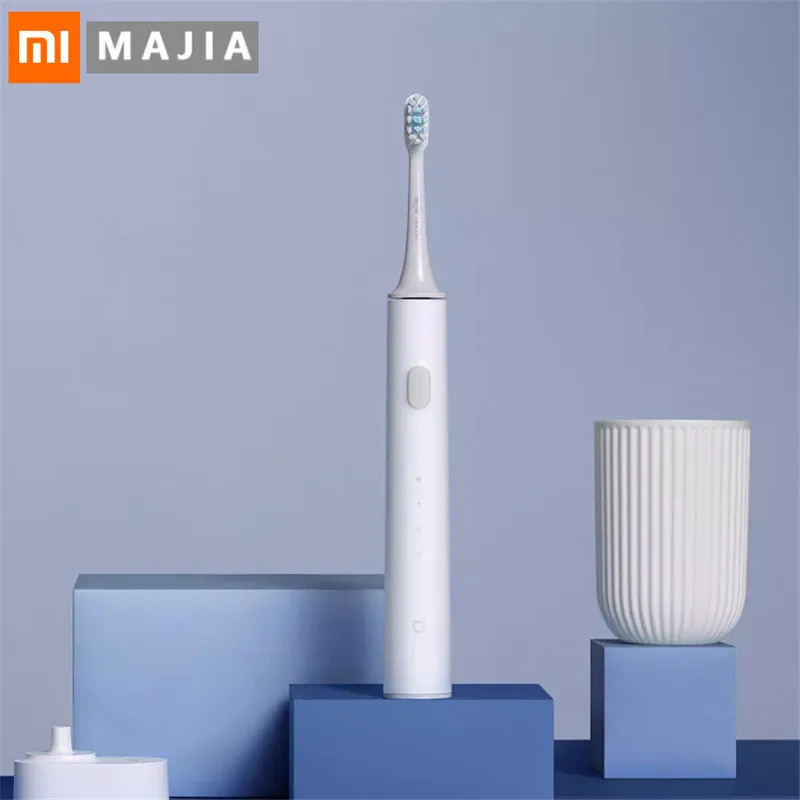 Оригинальная электрическая зубная щетка Xiaomi MiJia T500 модернизированная звуковая