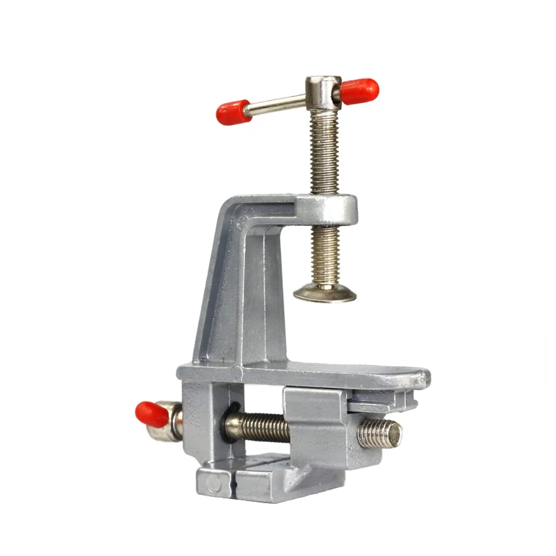 CMCP 35mm Aluminium Miniature Small Jewelers Hobby Clamp On Table Bench Mini Vise Vice Hand Tools | Инструменты