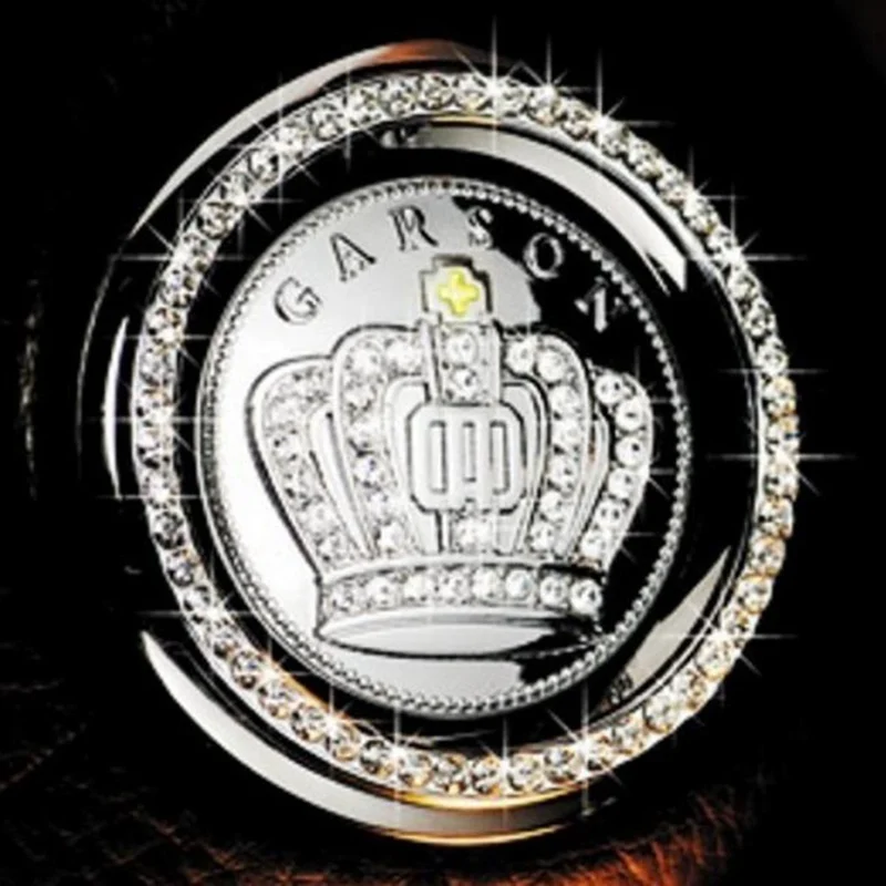 Кристальная стразы одна кнопка зажигания двигателя декоративное украшение для