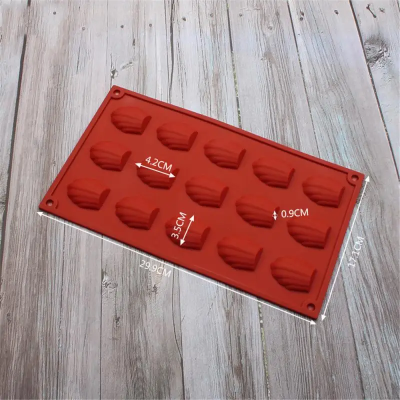 Силиконовая 3D форма для выпечки тортов 15 отверстий маффинов капкейков печенья
