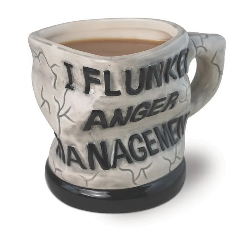 Бесплатная доставка 48 шт./лот кружка с искажением керамическая чашка креативная