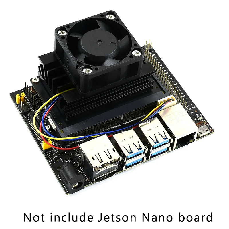 Вентилятор для нано-охлаждения Nvidia Jetson 5 В 40x40x20 мм 4 контакта | Компьютеры и офис