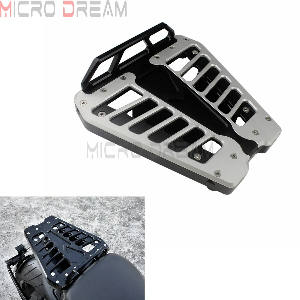 

For BMW R NINE T R9T 2014-2019 Adjustable Folding Motorcycle Aluminum Top Case Support Bracket Luggage Rack