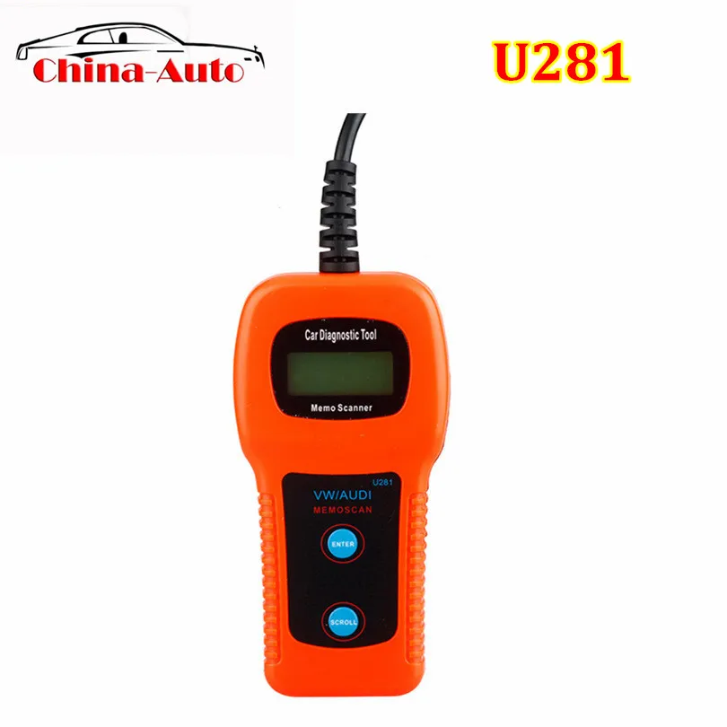 Топовый U281 OBD2 CAN BUS кодовый Сканнер считыватель кодов двигателя автомобильный диагностический сканер лучше, чем U280 сканер кода автомобиля