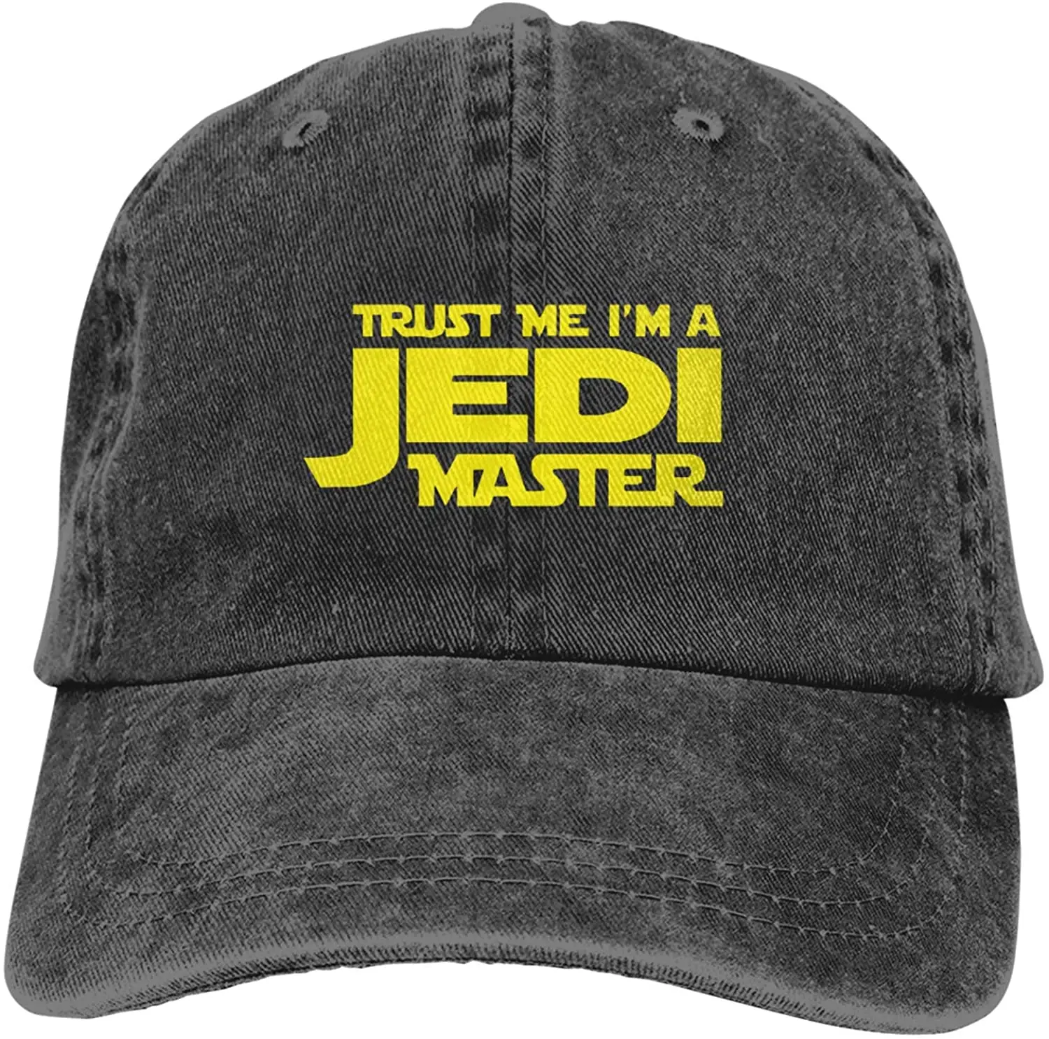 

Trust Me I'm A Jedi Merry Denim Dad Hat Cotton Vintage Baseball Cap Jeans Casquette Adjustable Trucker Caps