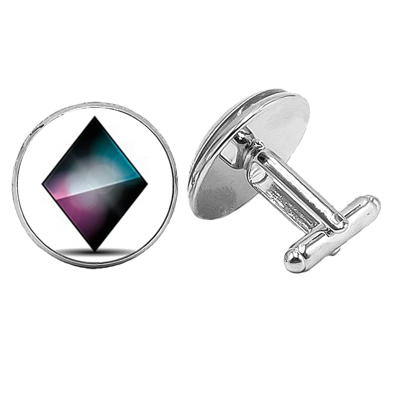 Лидер продаж! Новинка 2019 набор для игровых карт мужские запонки стеклянный