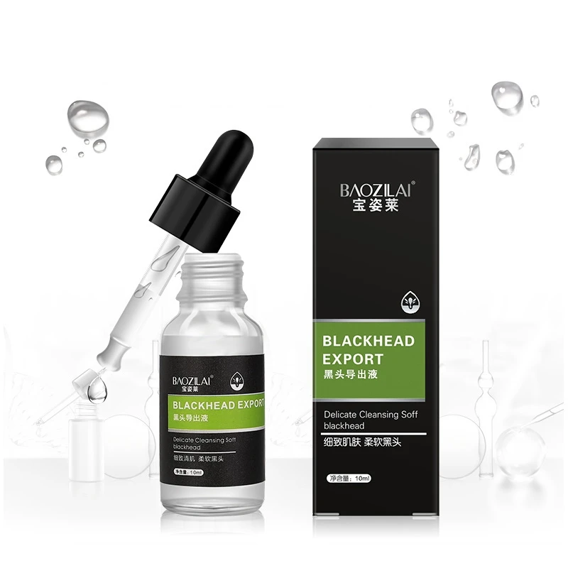 

Soothing Skin Quick Export Blackhead Face Skin Care Serum Liquid Blackhead Export Liquid Shrink Pores Essecnce 10ml New