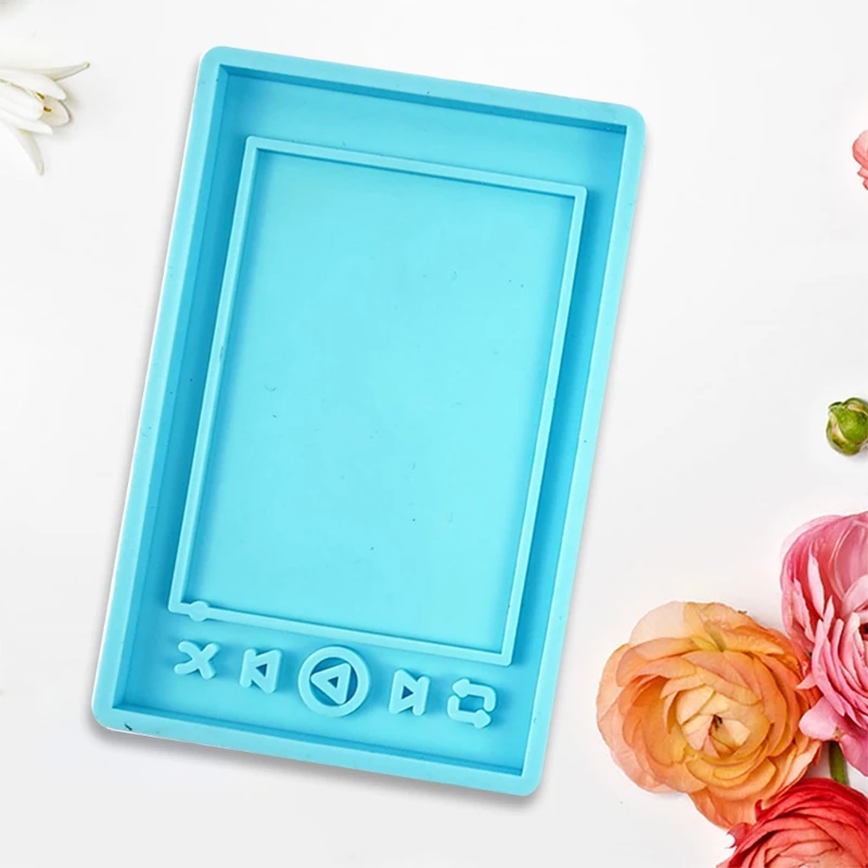 

Epoxy Resin Mold DIY Crafts Keychain Jewelry Making Tool MP3 Player Casting Silicone Mould