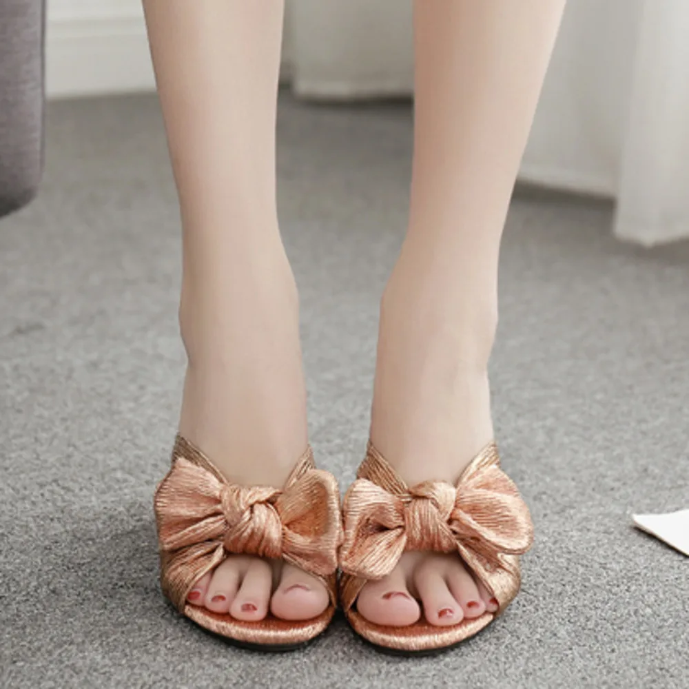 Женские летние туфли без задника на высоком каблуке шлепанцы с открытым носком