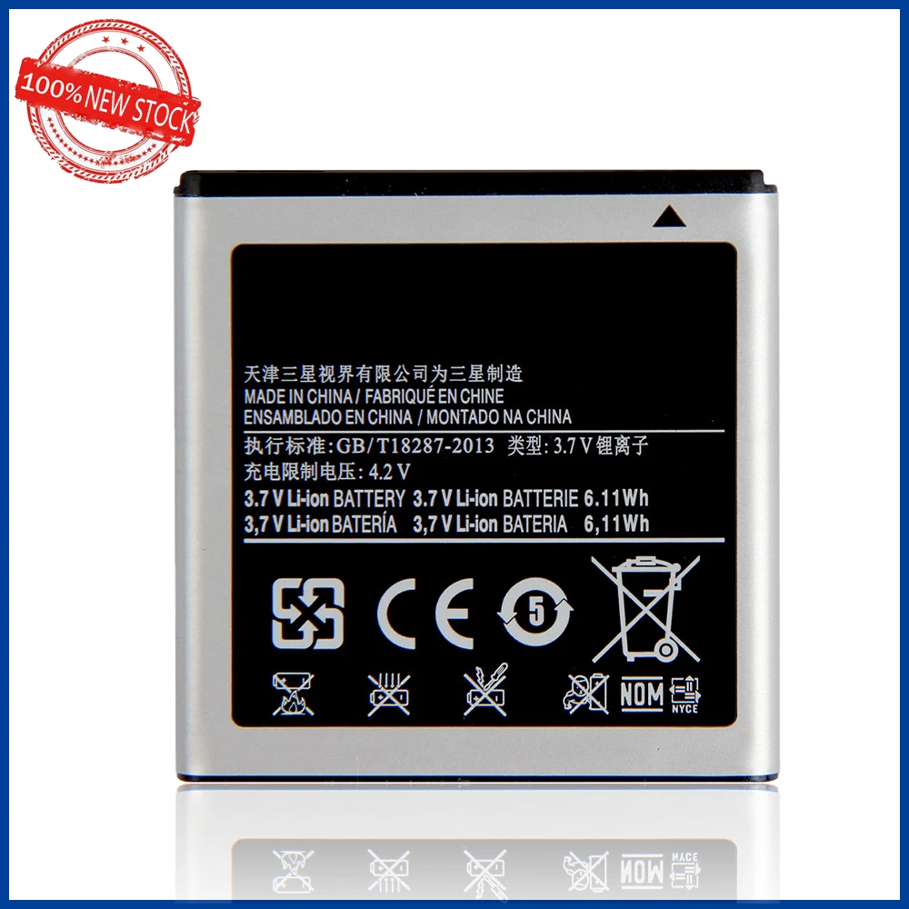 100% Оригинальный EB575152LU 1650 мАч для Samsung Galaxy S I9000 i9001 I9003 I589 I8250 I919 D710 I779 i9105 новый