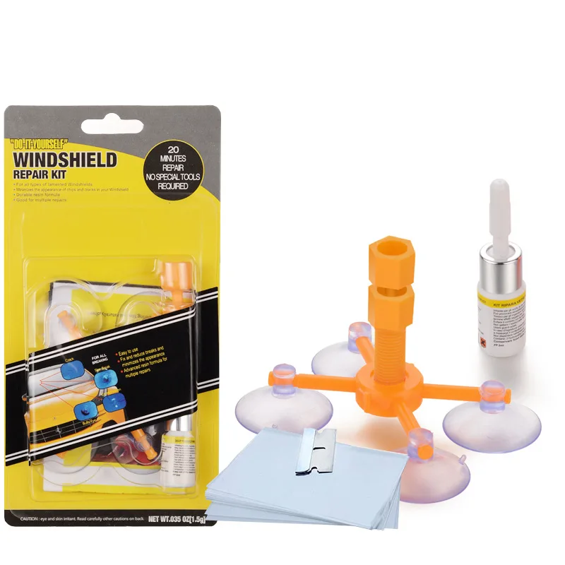 

Hot Automobile Glass Repair Agent Windshield Repair Tool Glass Repair Fluid Set Auto Window Screen Polishing