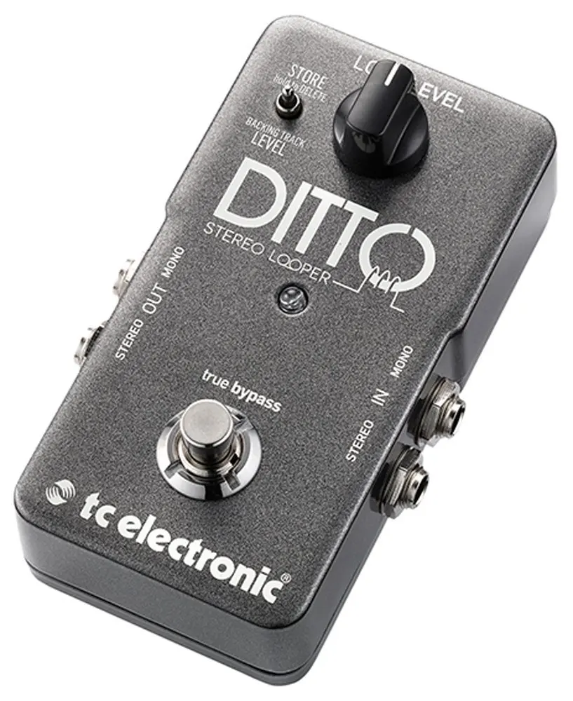 TC Electronic Ditto Stereo Looper гитарный Лупер и педаль для создания эффектов | Спорт