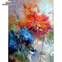 photocustom diy frame pictures by number abstract kits painting by number modern drawing on canvas handpainted art gift