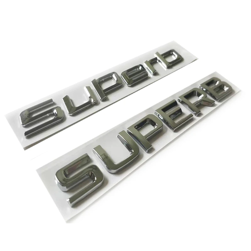 Новинка крышка багажника для 3D наклейка из АБС-пластика с буквами алфавитная