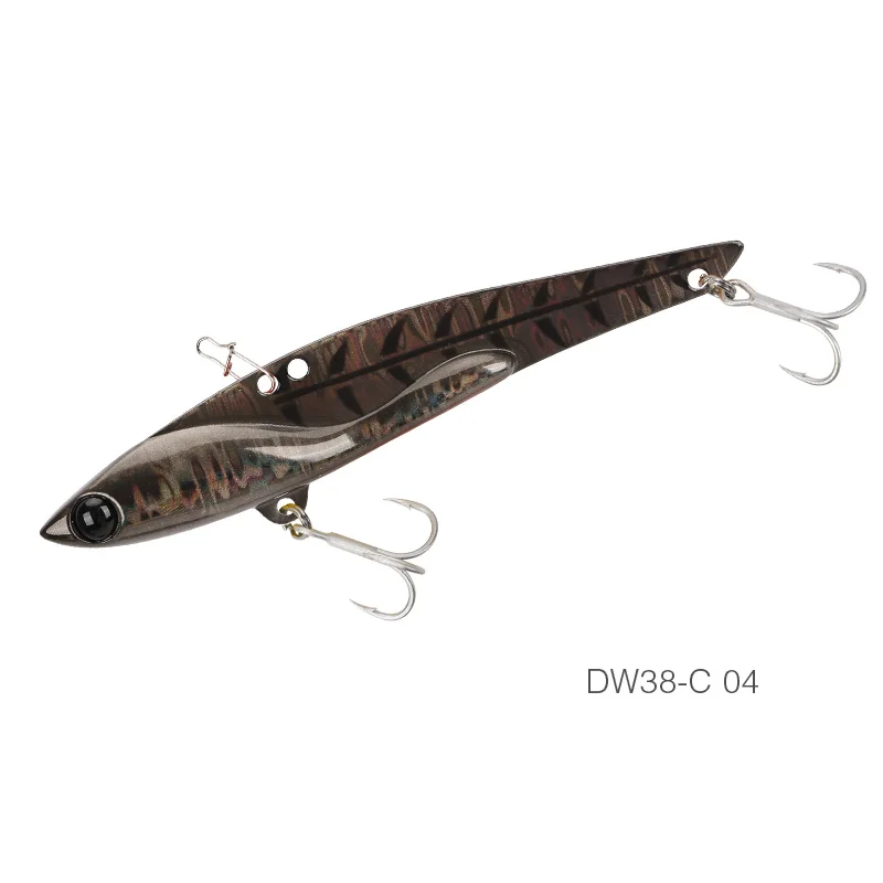 DW38-C-04 TSURINOYA для рыбалки приманки DW38-C 105 мм 35 г блесна металлическая приманка на дальние расстояния бас приманки полная плавающая Слои искусственная приманка - Цвет: DW38-C-04