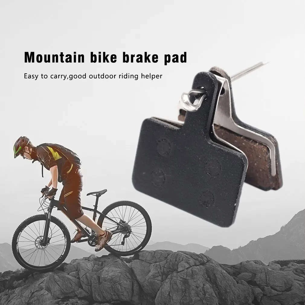 P01BP 2 шт. металлические резиновые велосипедные дисковые Тормозные колодки